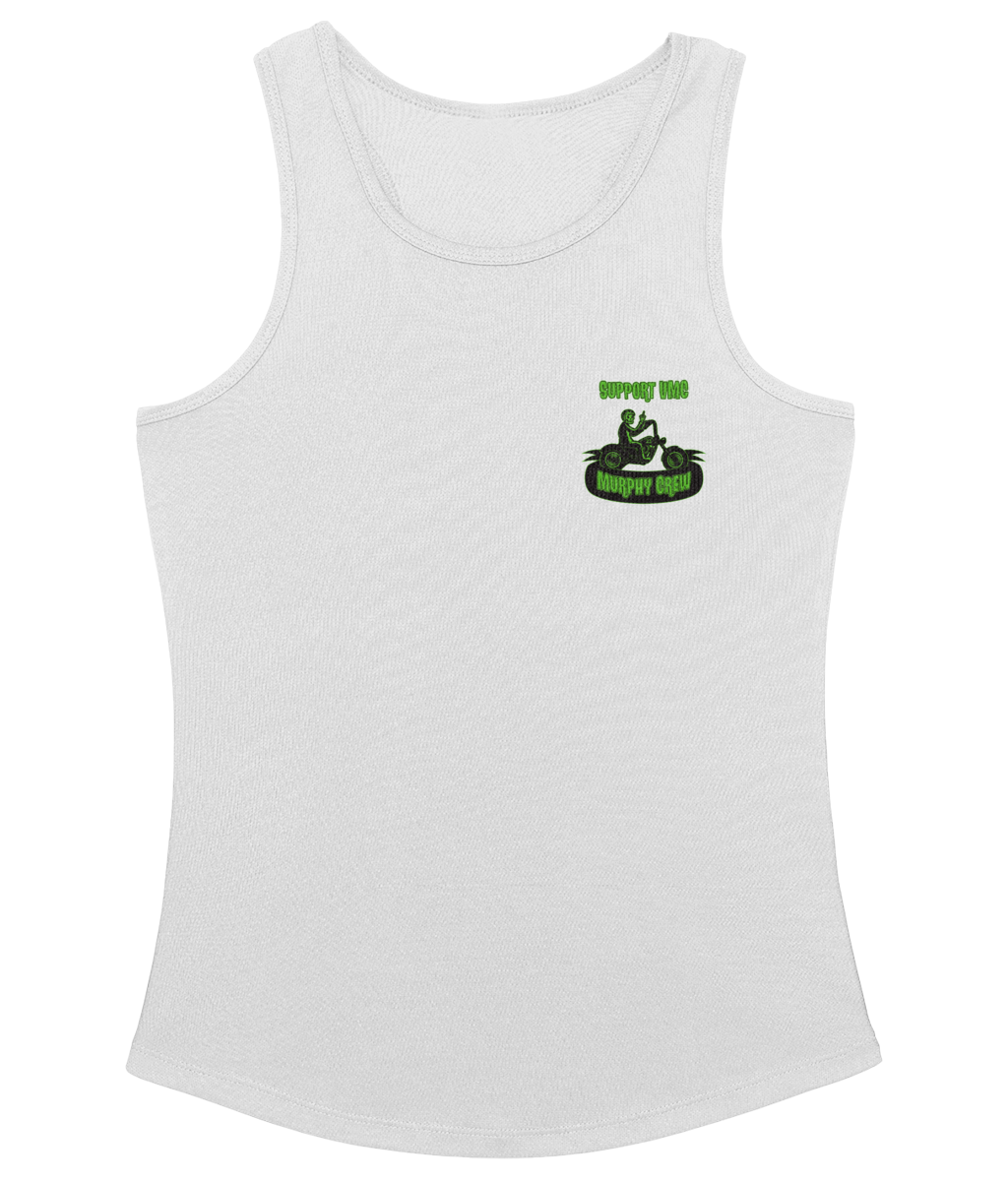 Dames Cool sleeveless biker dude