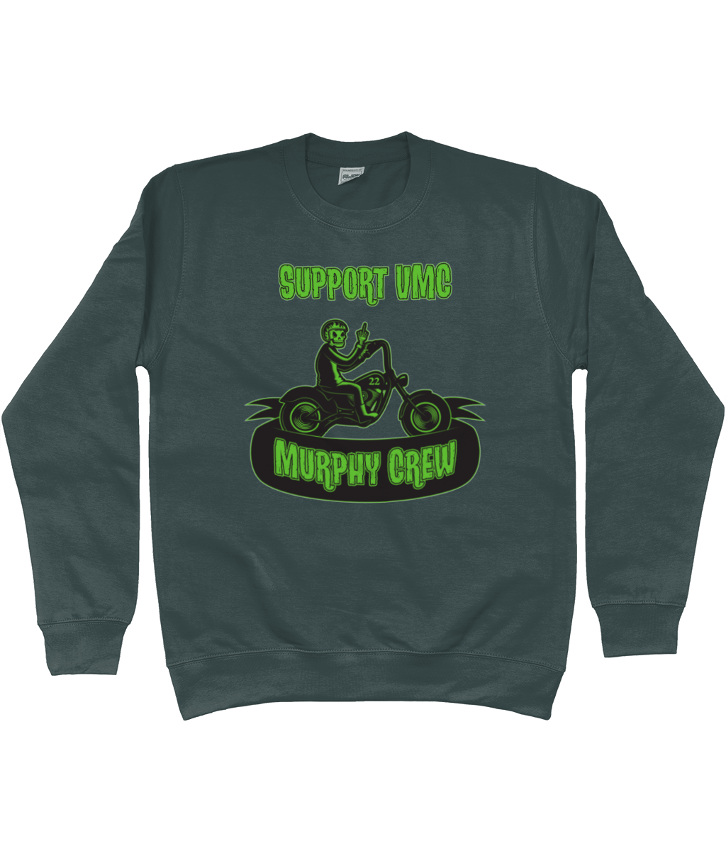 Heren Sweatshirt Bike Dude Old Skool