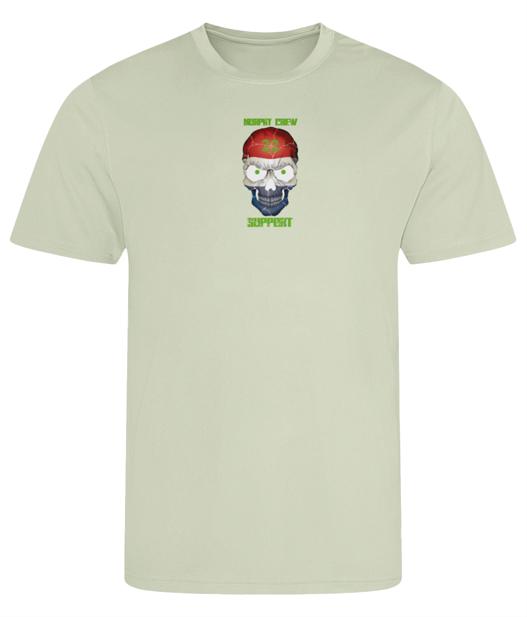 Heren Cool T-shirt Support-Skull
