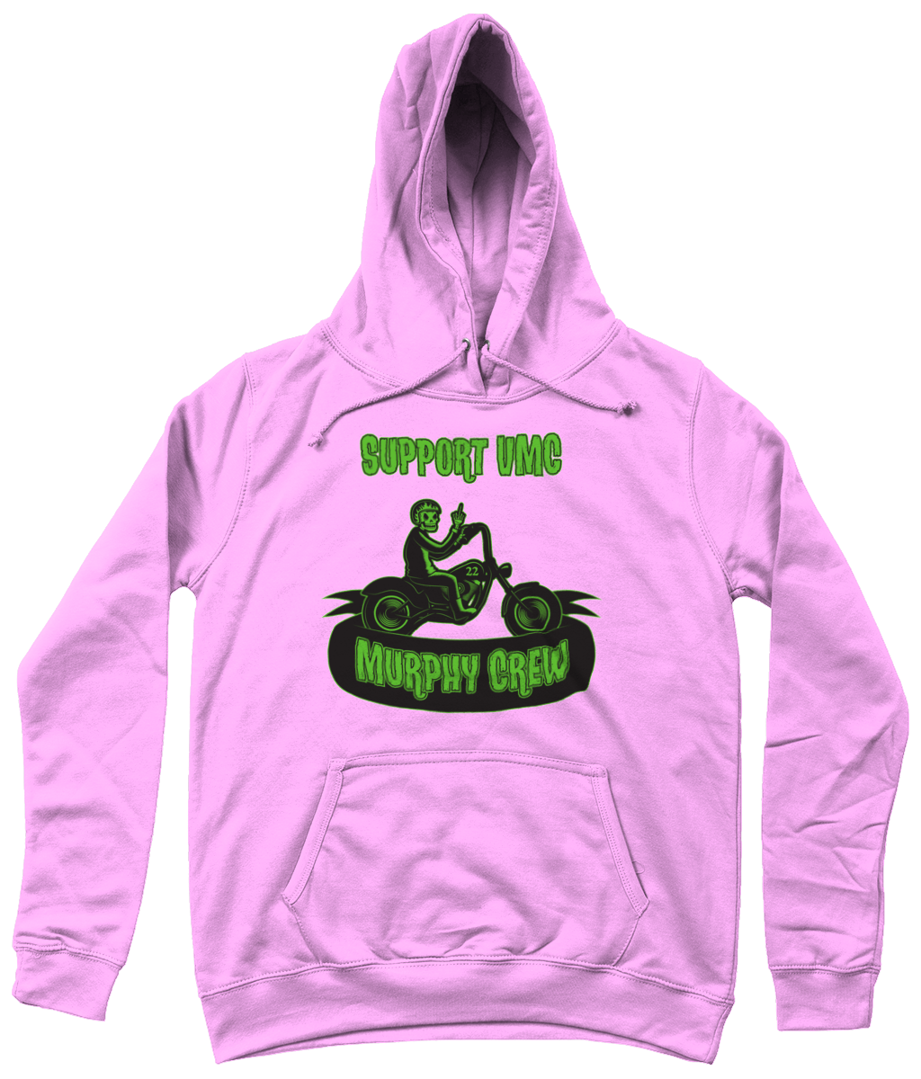 Dames Hoodie Bike Dude Old Skool