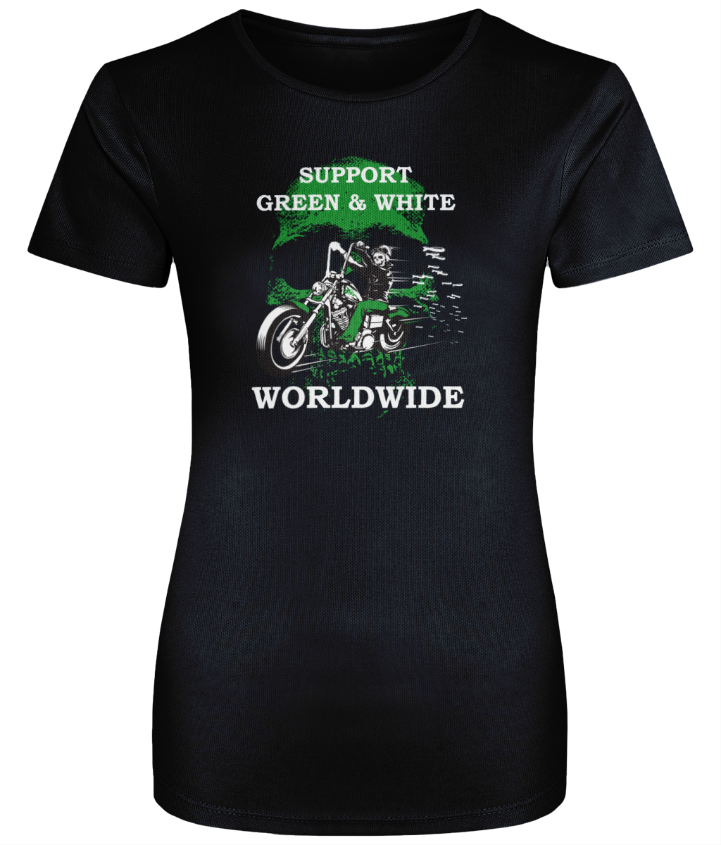 Dames Cool T-shirt support worldwide