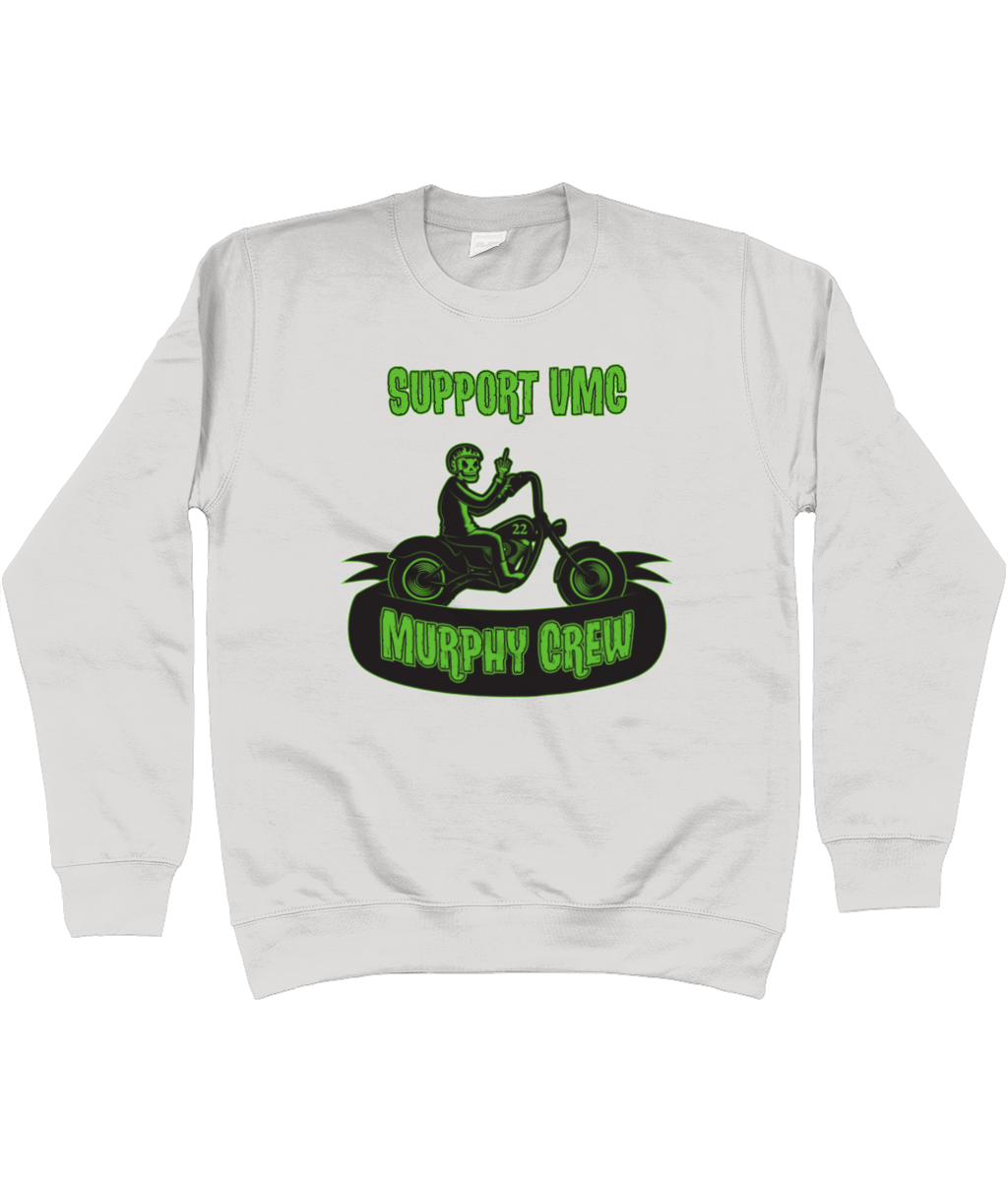 Heren Sweatshirt Bike Dude Old Skool