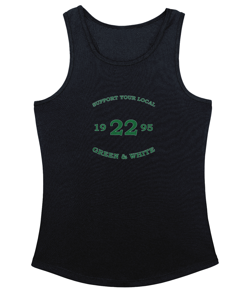 Dames Cool sleeveless Support-Tekst-1995