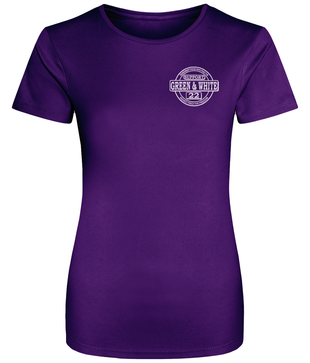 Dames Cool T-shirt support G&W small