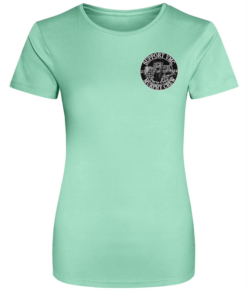 Dames Cool T Party-Crew-Logo