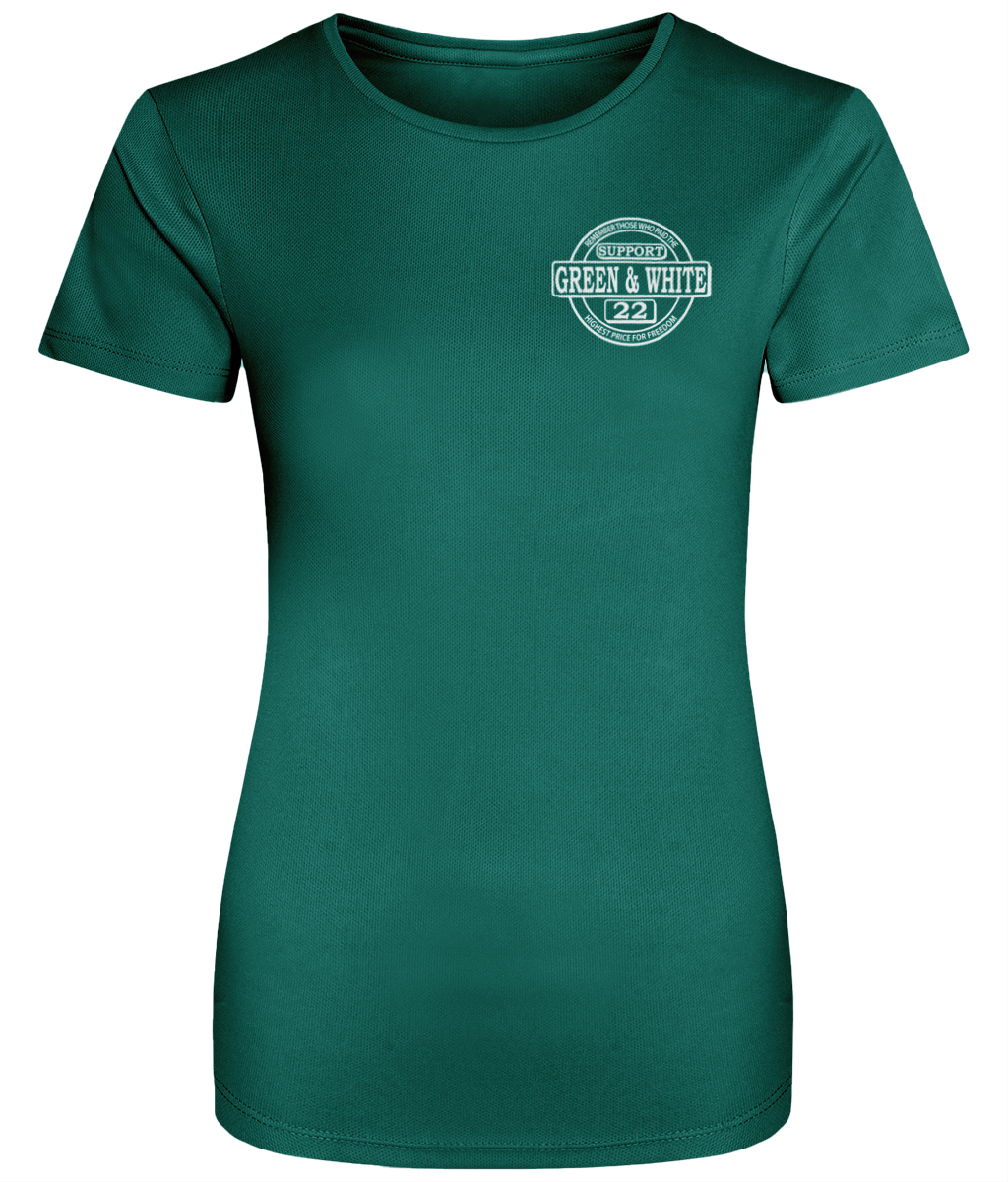 Dames Cool T-shirt support G&W small
