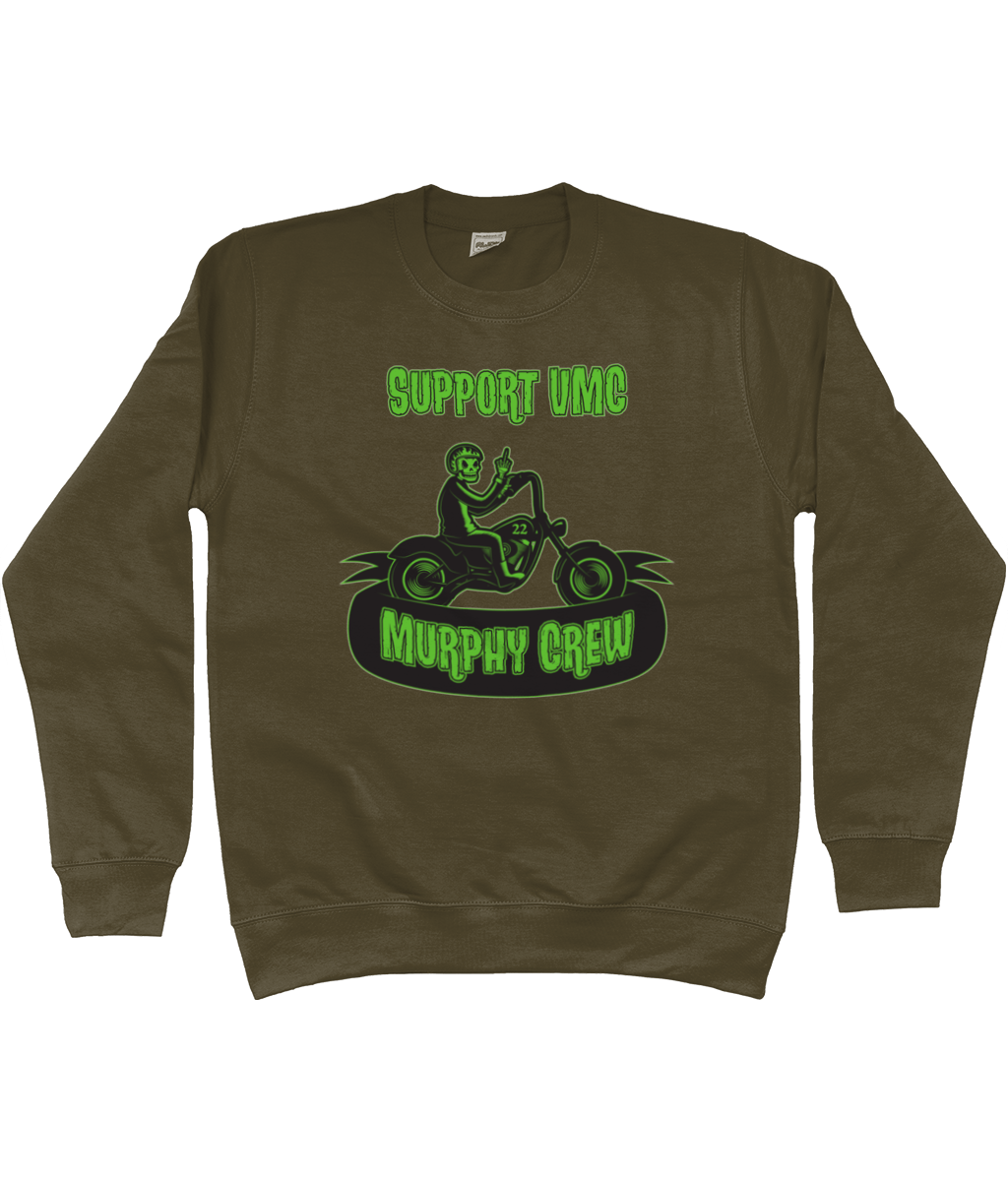 Heren Sweatshirt Bike Dude Old Skool