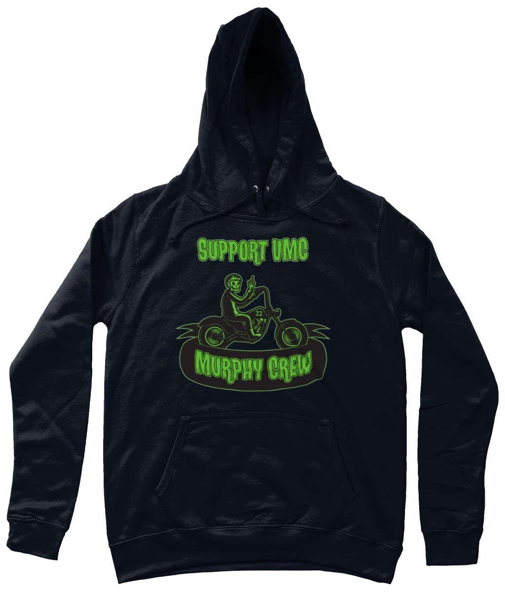 Dames Hoodie Bike Dude Old Skool