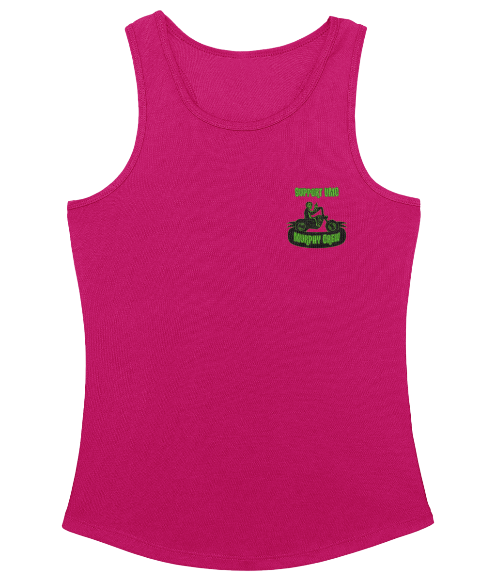 Dames Cool sleeveless biker dude