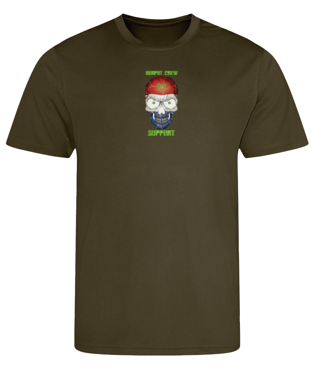 Heren Cool T-shirt Support-Skull