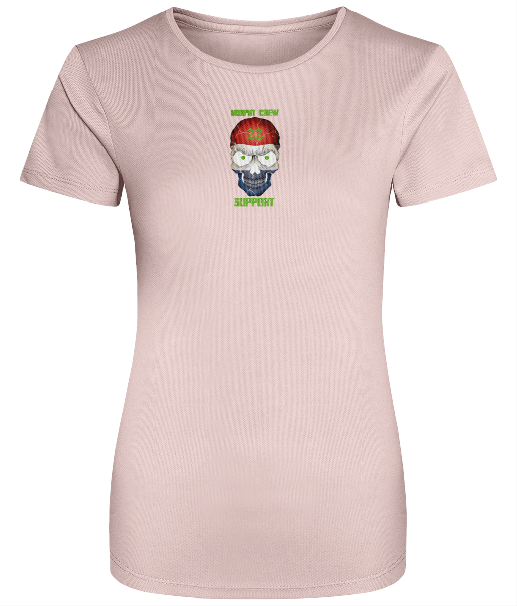 Dames Cool T Support-Skull