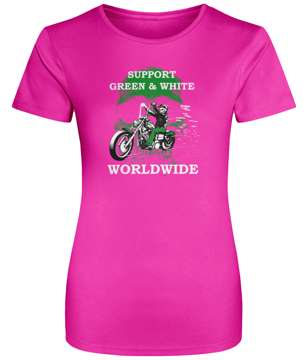 Dames Cool T-shirt support worldwide