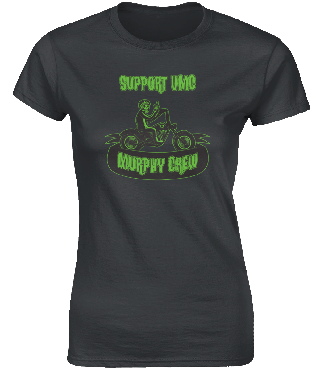 Dames T-shirt Bike Dude Old Skool