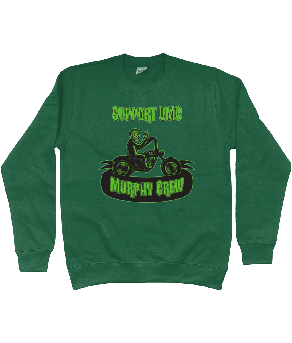 Heren Sweatshirt Bike Dude Old Skool