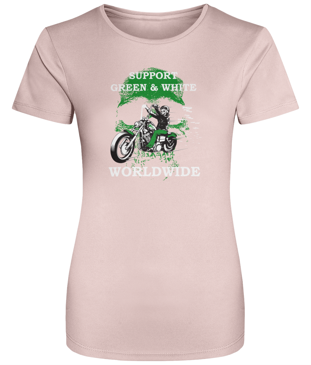 Dames Cool T-shirt support worldwide