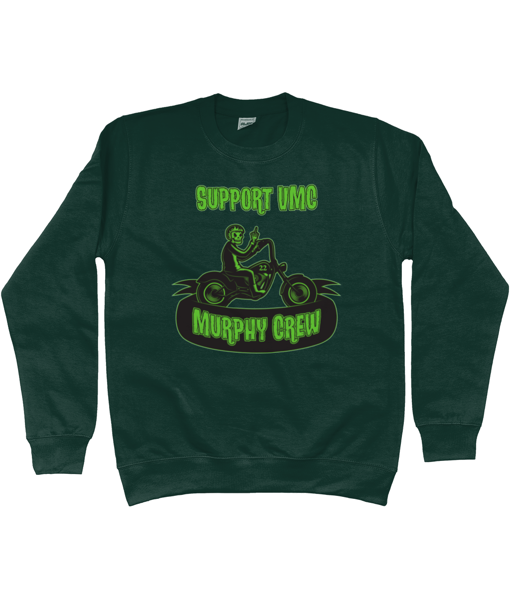 Heren Sweatshirt Bike Dude Old Skool