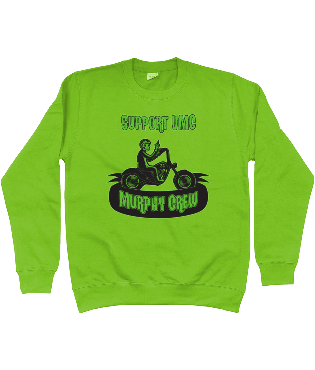 Heren Sweatshirt Bike Dude Old Skool