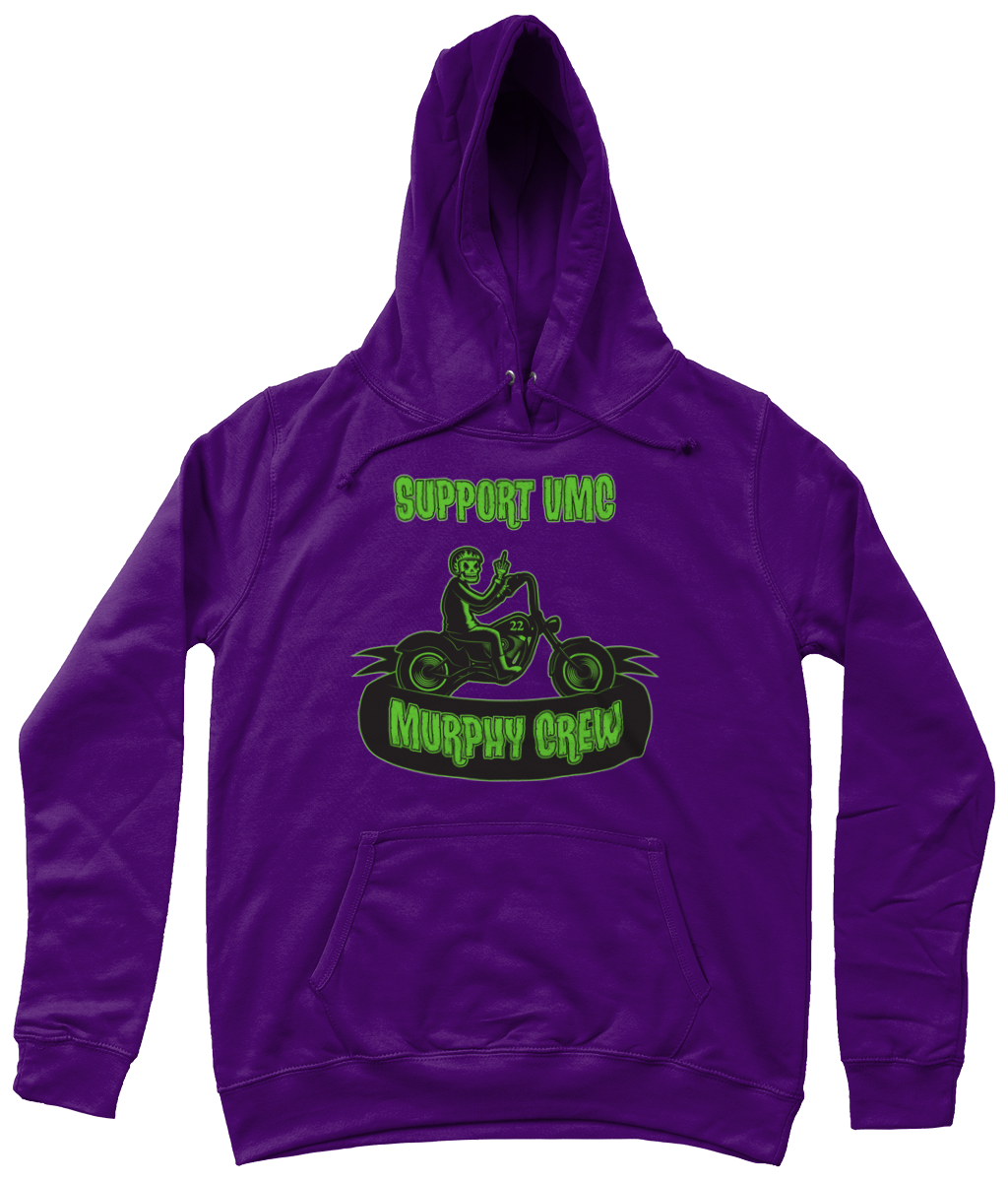 Dames Hoodie Bike Dude Old Skool