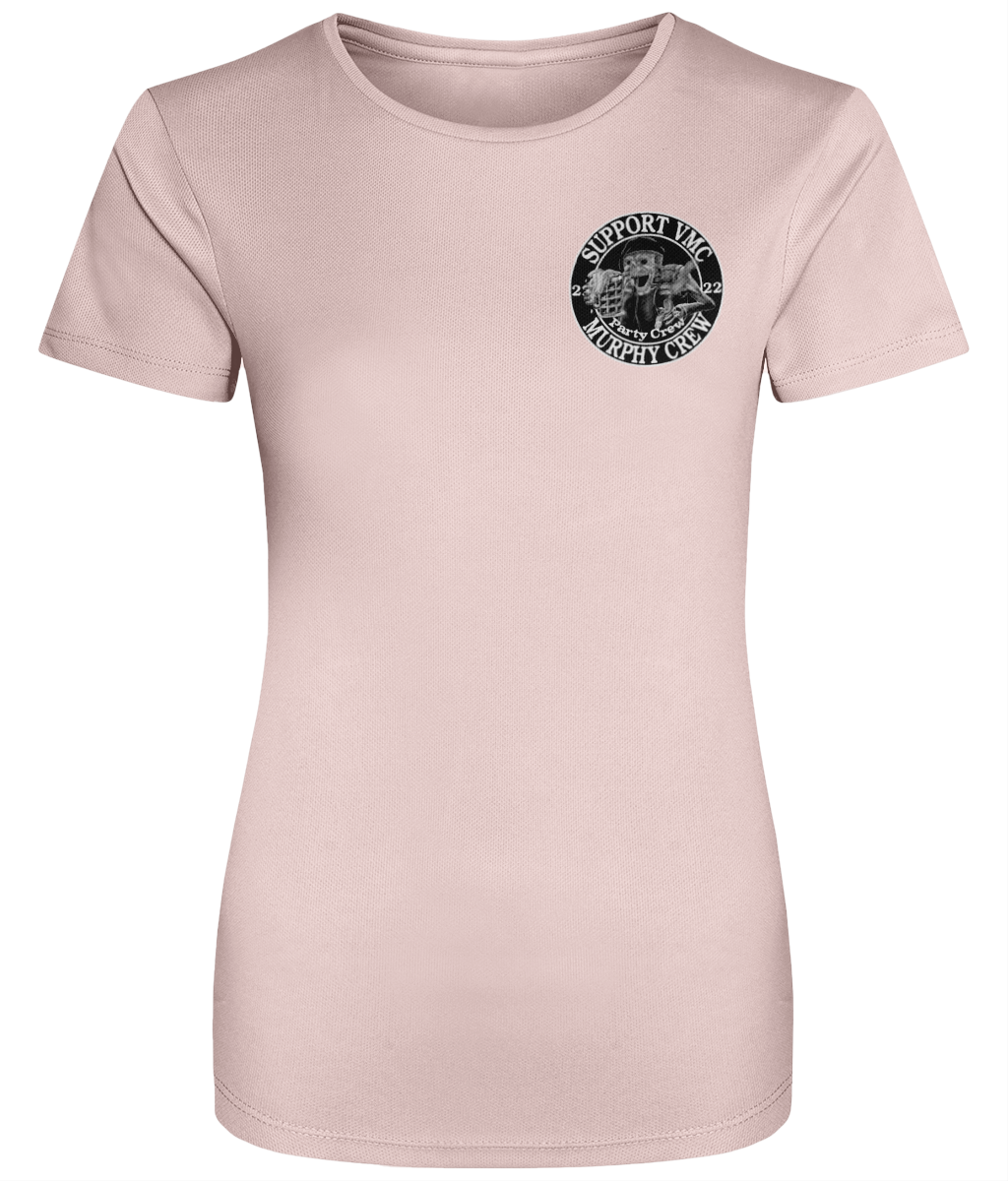 Dames Cool T Party-Crew-Logo