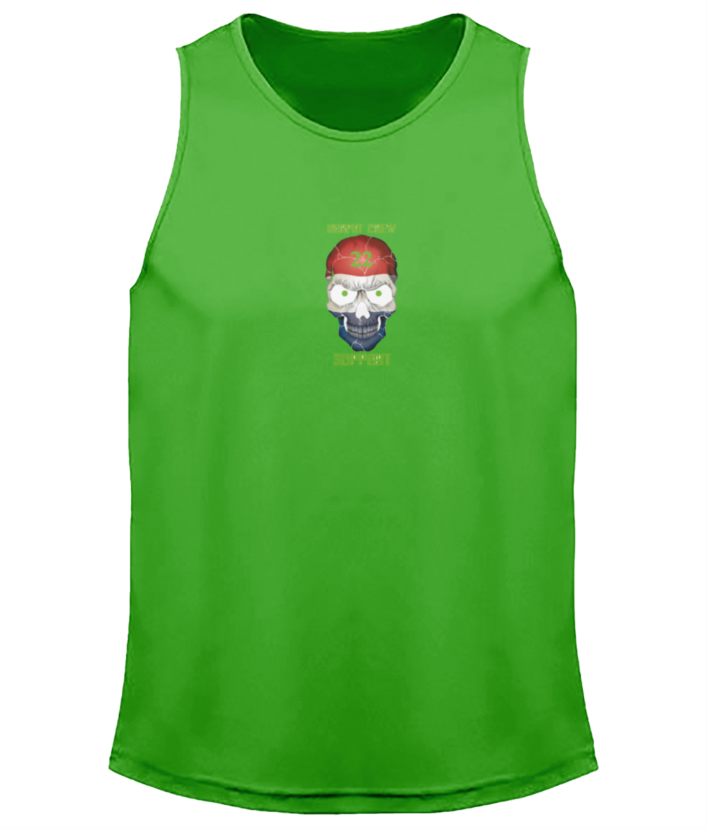 Heren Cool shortsleeve Support-Skull