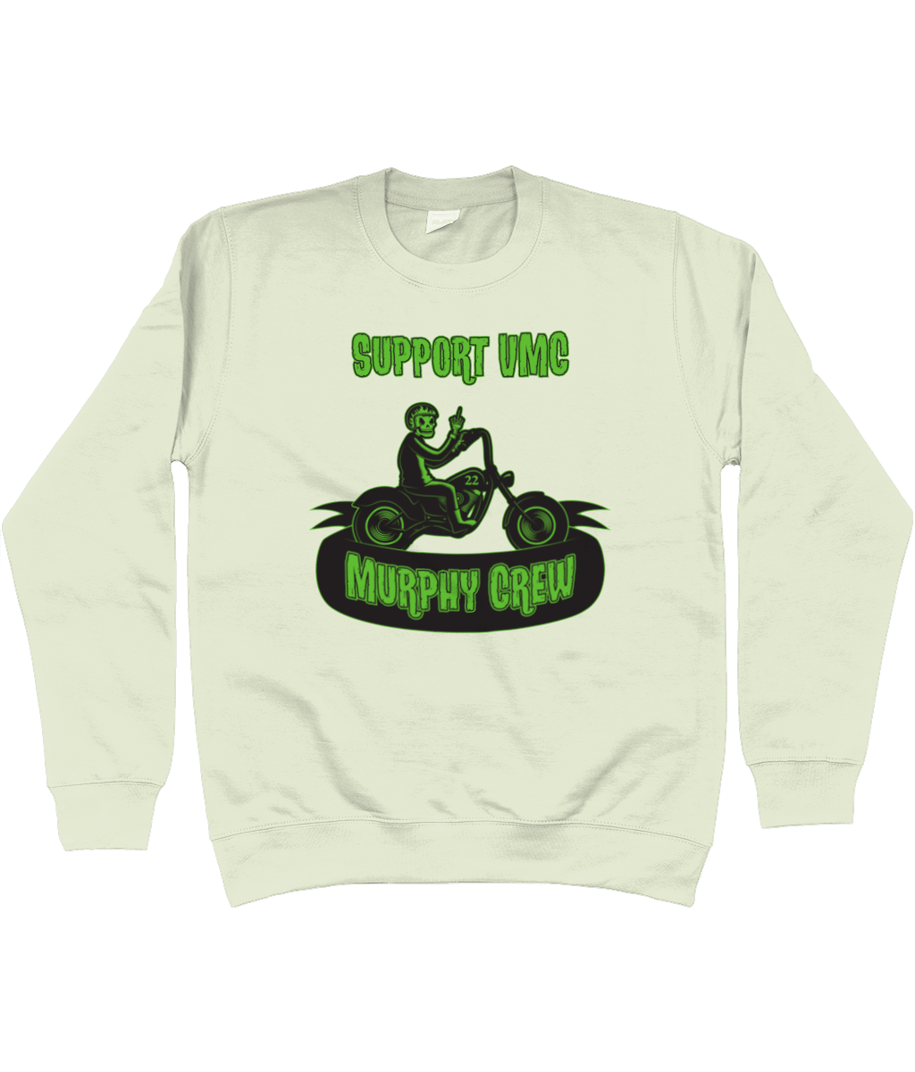 Heren Sweatshirt Bike Dude Old Skool