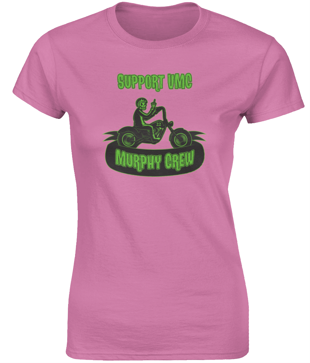 Dames T-shirt Bike Dude Old Skool