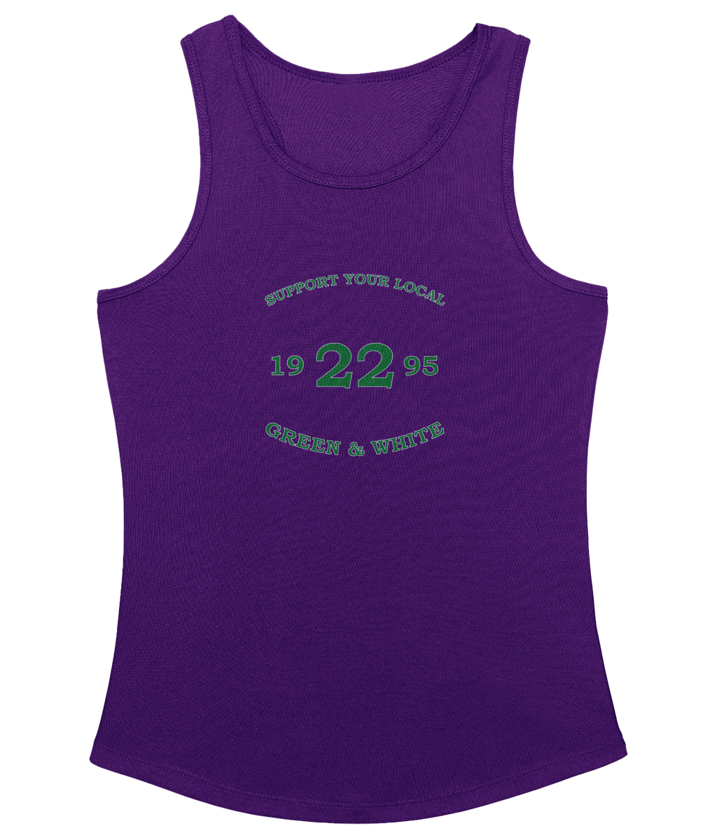 Dames Cool sleeveless Support-Tekst-1995