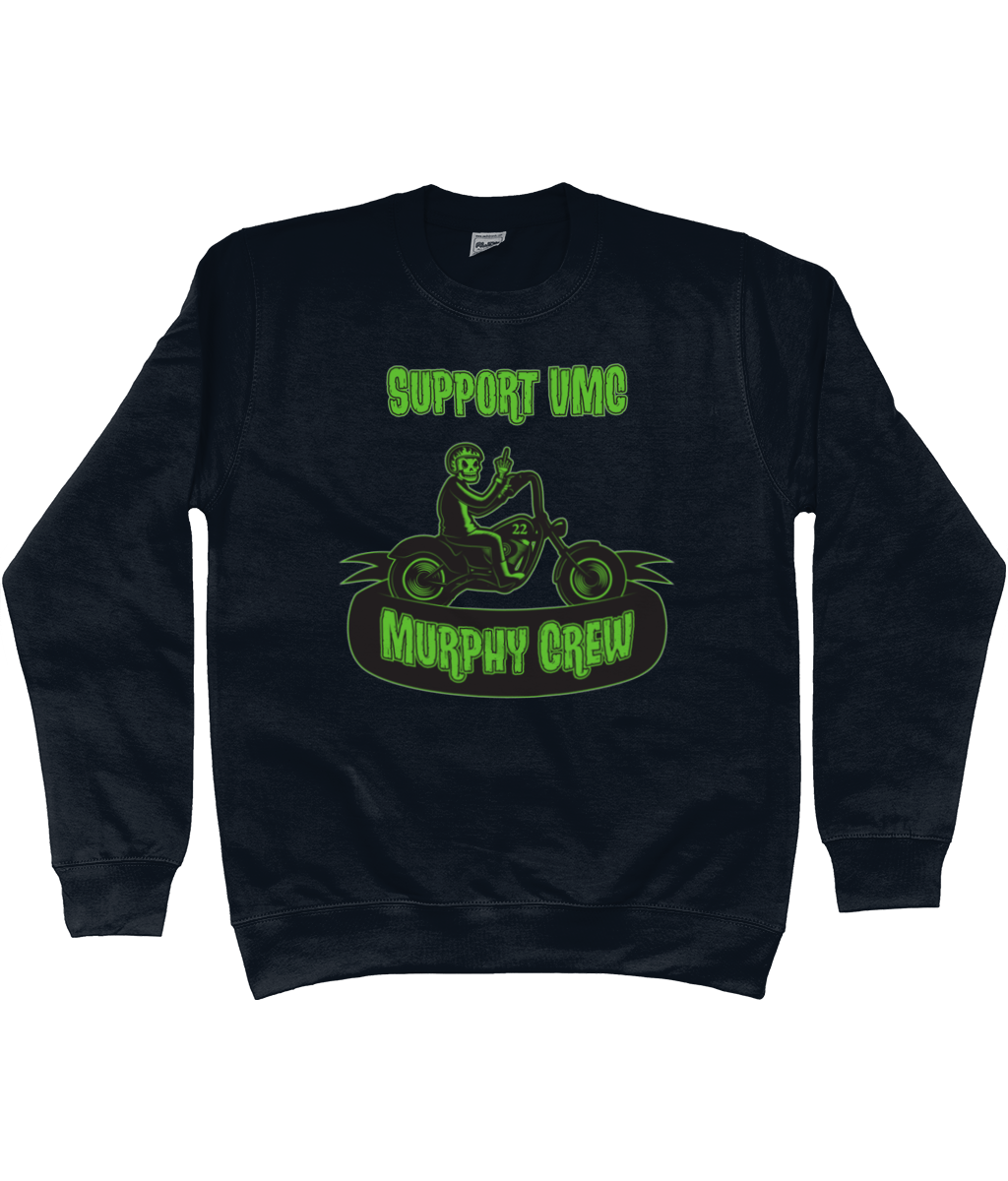 Heren Sweatshirt Bike Dude Old Skool