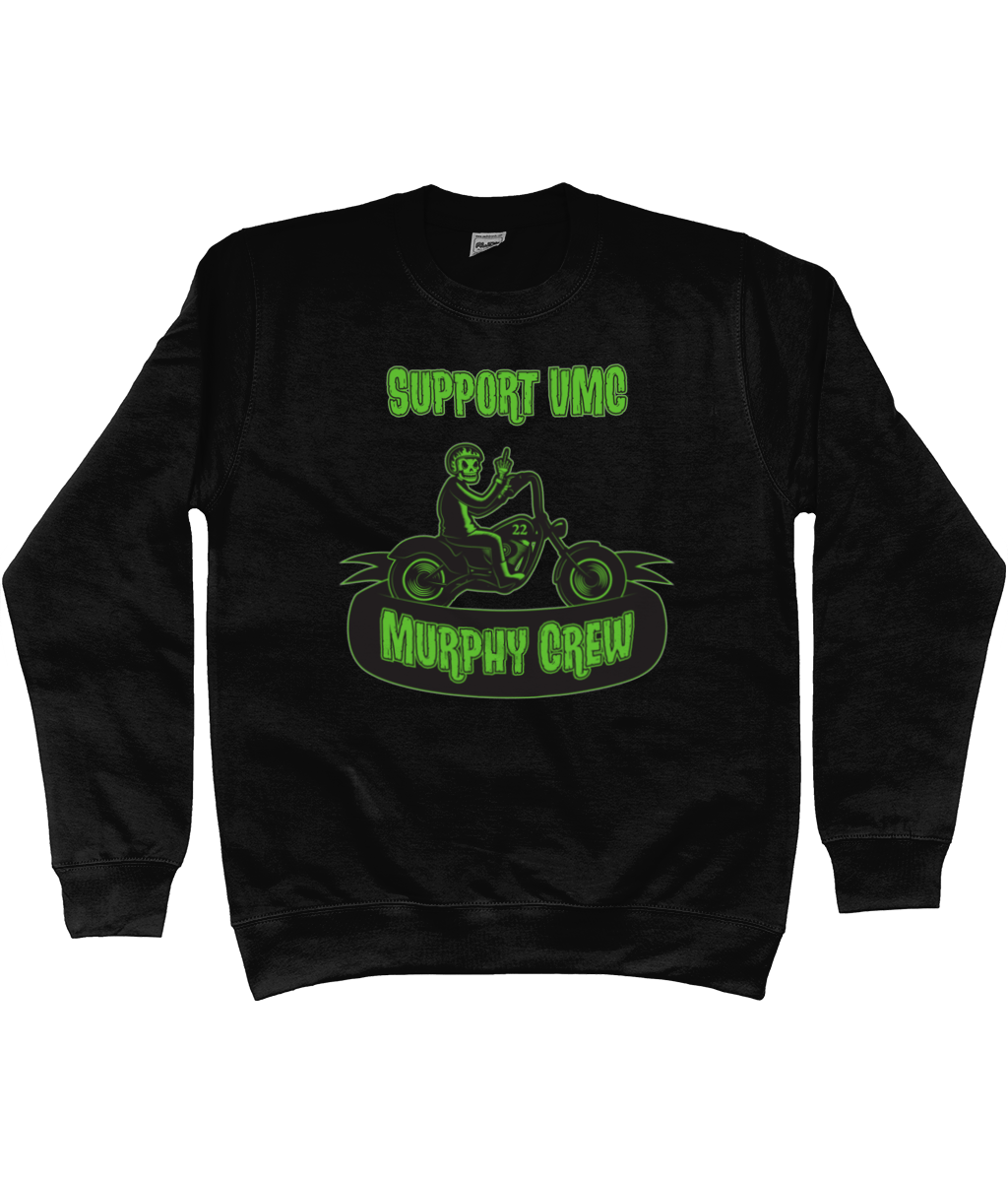 Heren Sweatshirt Bike Dude Old Skool
