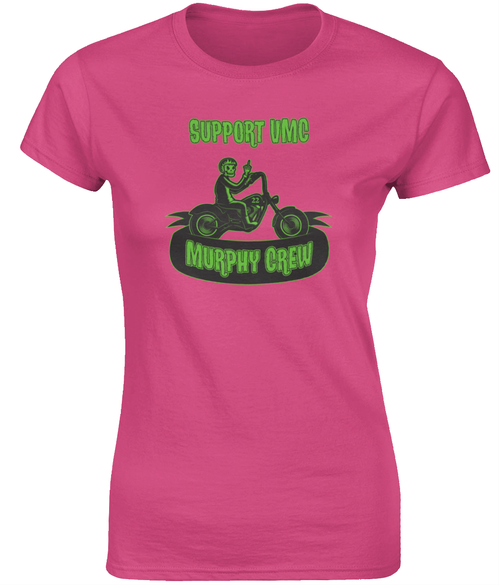 Dames T-shirt Bike Dude Old Skool