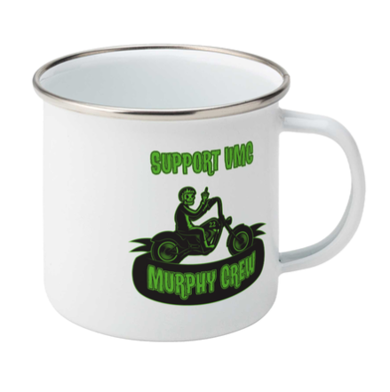 Enamel Mok Biker Dude Old Skool