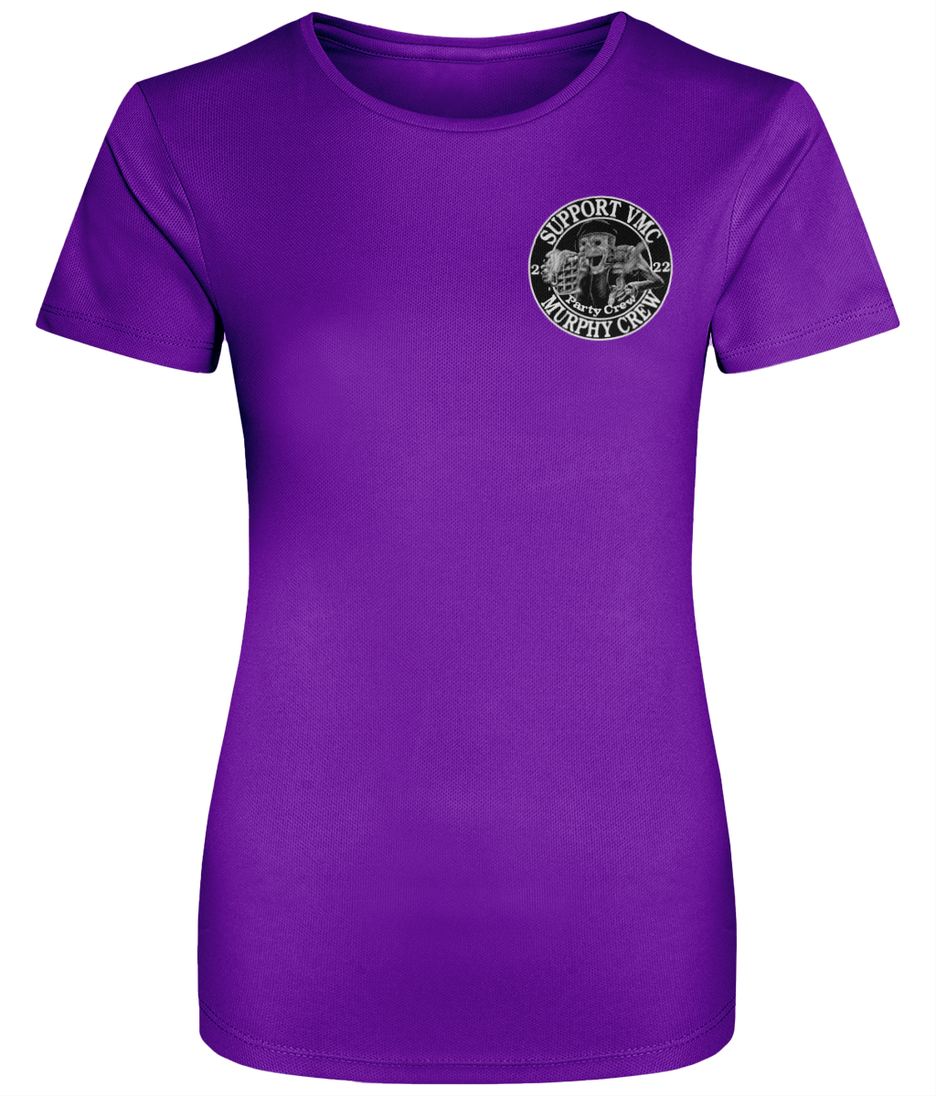Dames Cool T Party-Crew-Logo