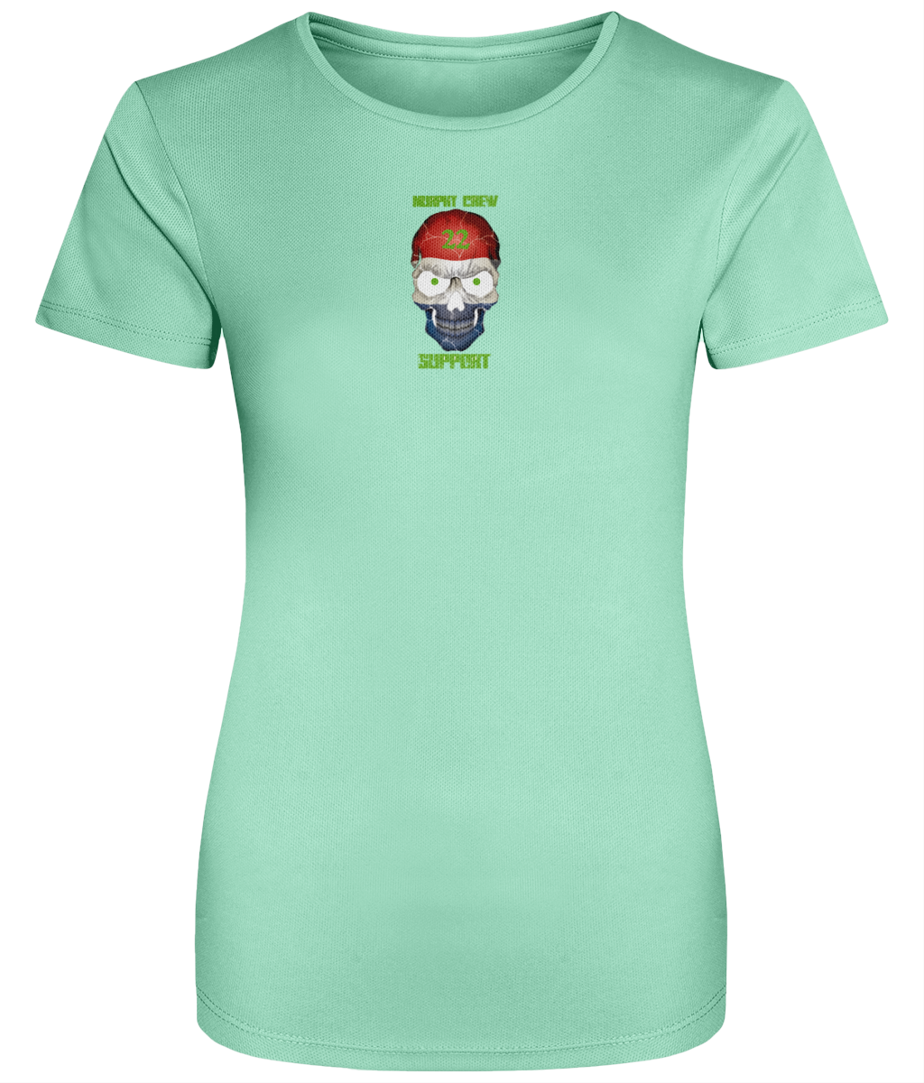 Dames Cool T Support-Skull