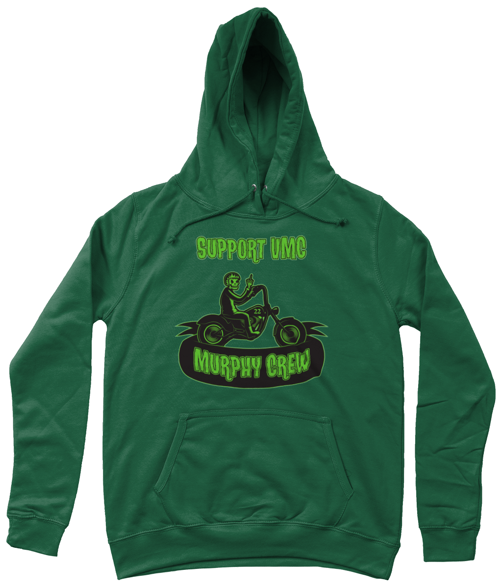 Dames Hoodie Bike Dude Old Skool