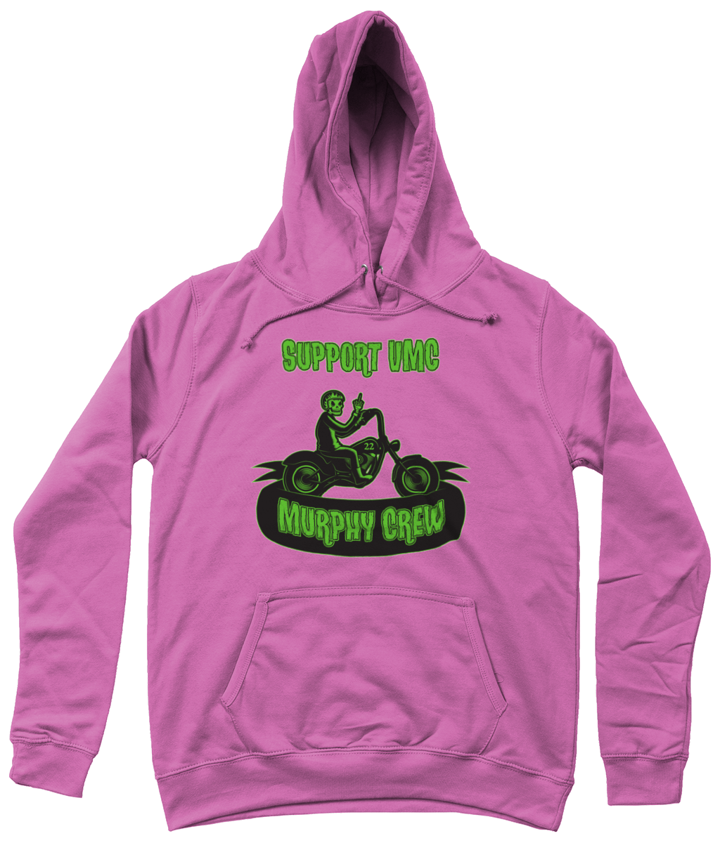 Dames Hoodie Bike Dude Old Skool