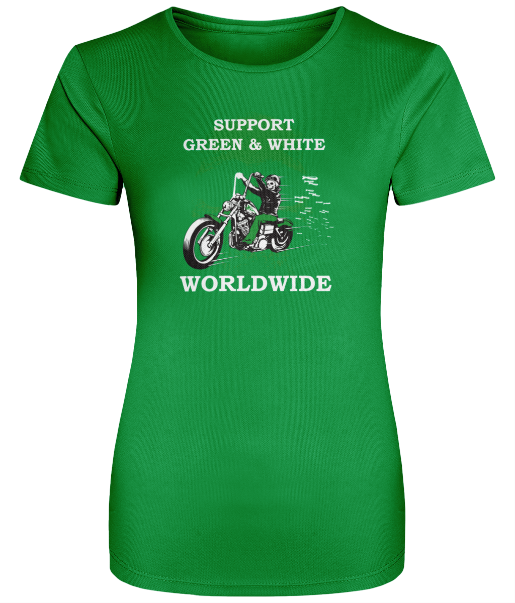 Dames Cool T-shirt support worldwide