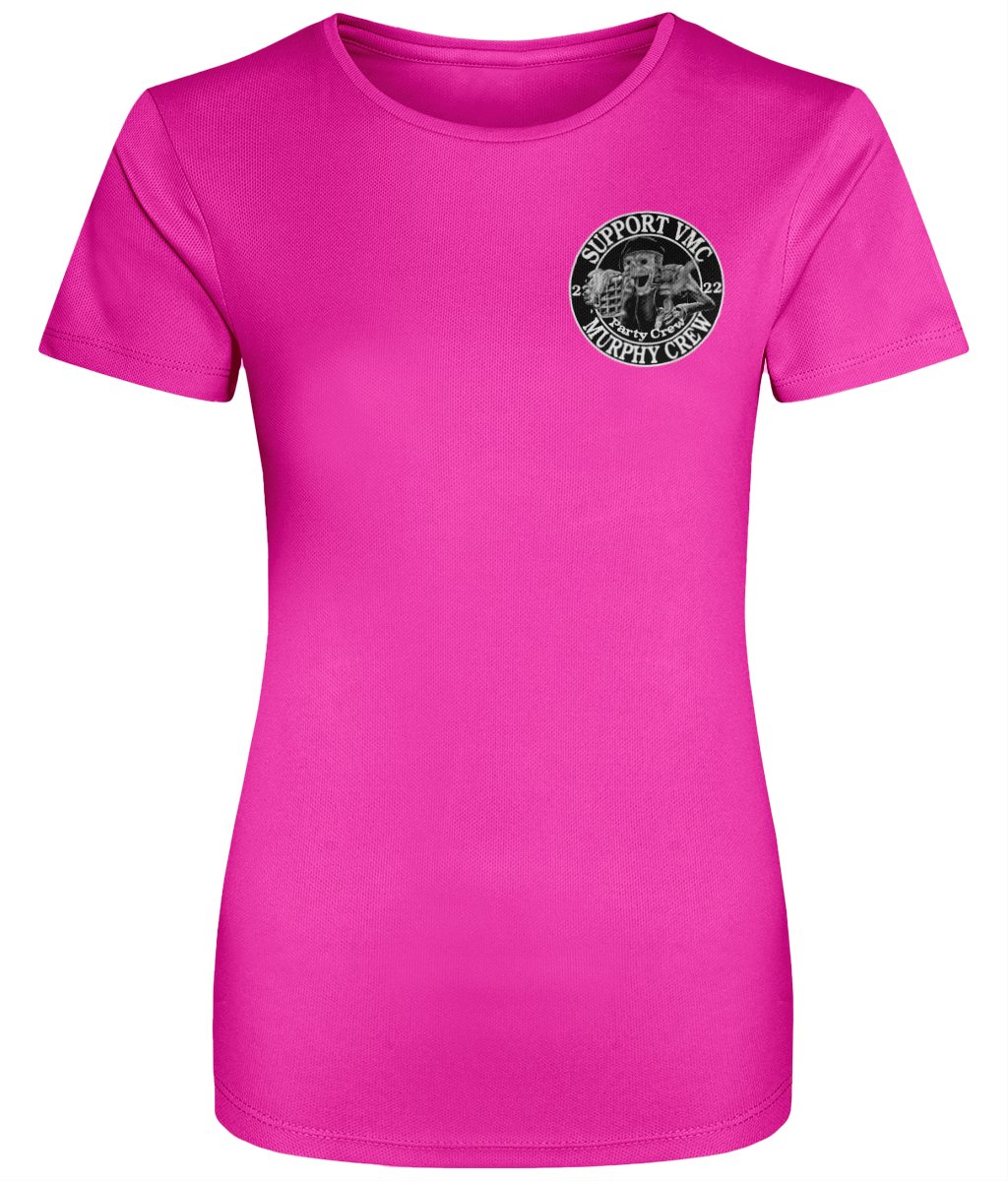Dames Cool T Party-Crew-Logo
