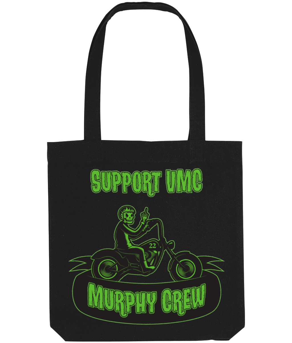 Tote Bag Bag for Life - Long Handles Biker Dude Old Skool
