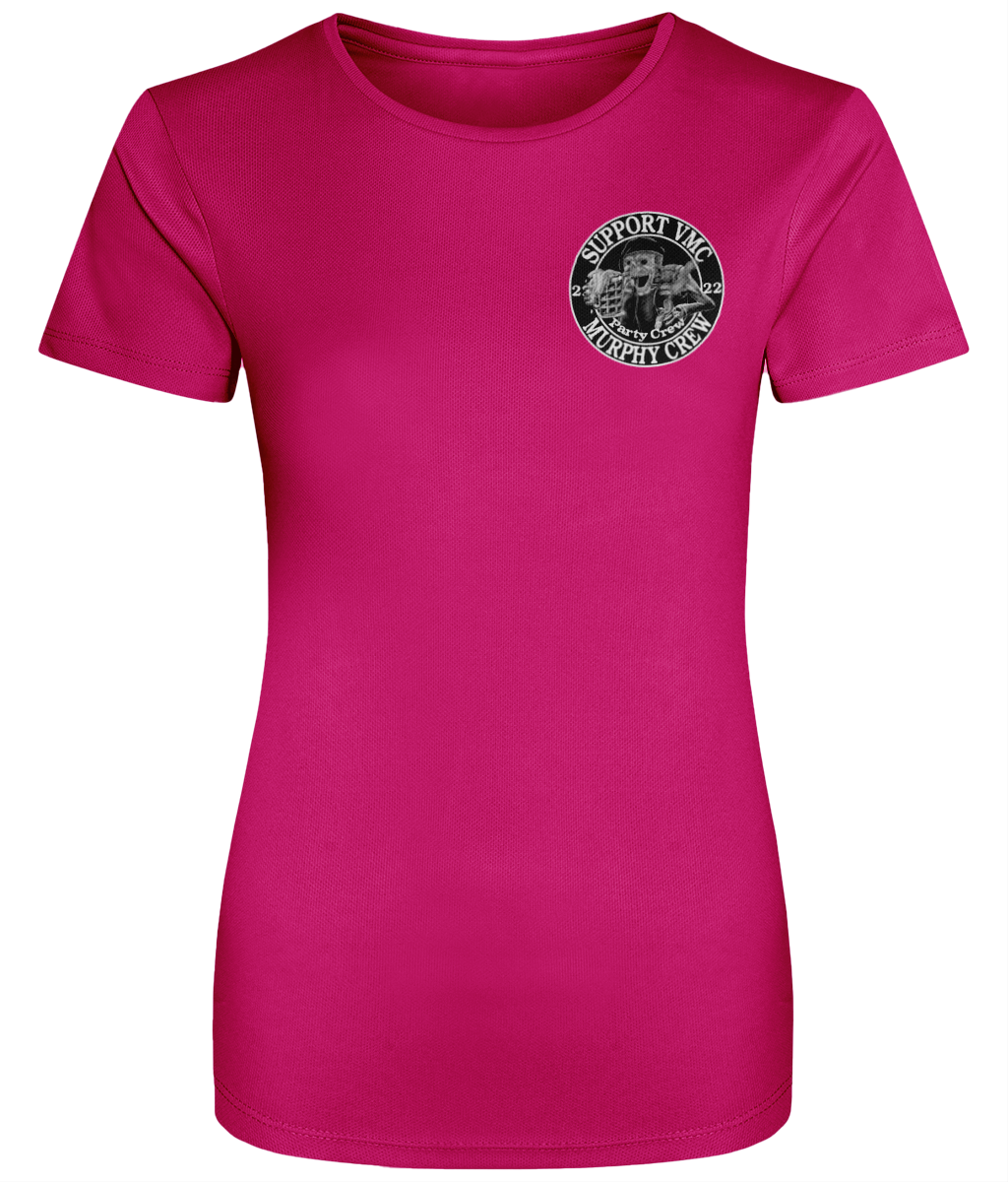 Dames Cool T Party-Crew-Logo