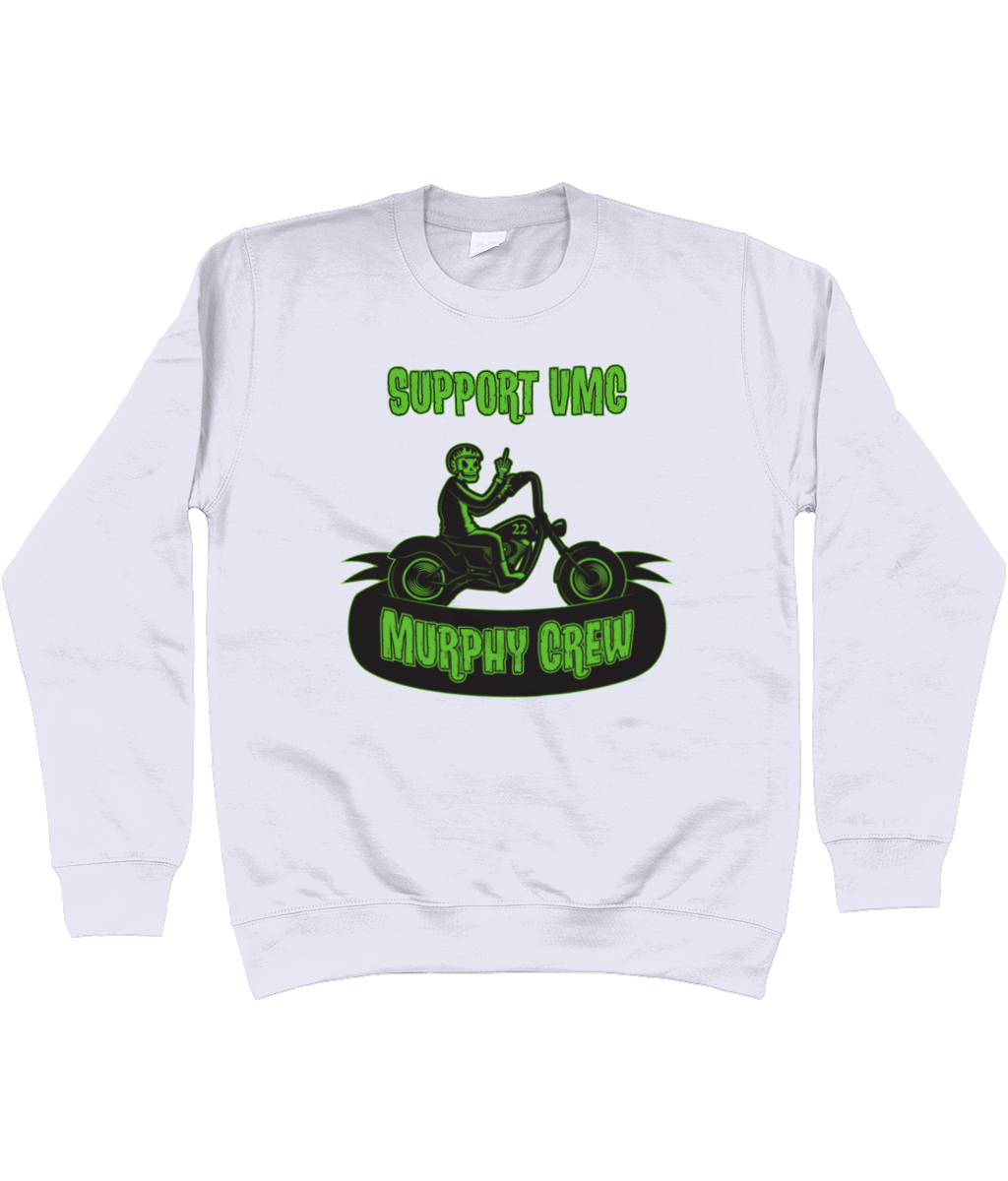 Heren Sweatshirt Bike Dude Old Skool