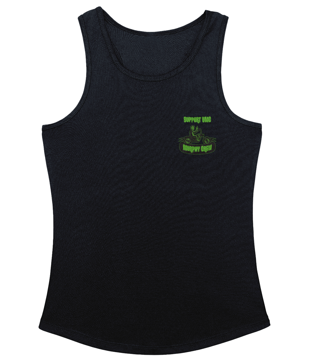 Dames Cool sleeveless biker dude
