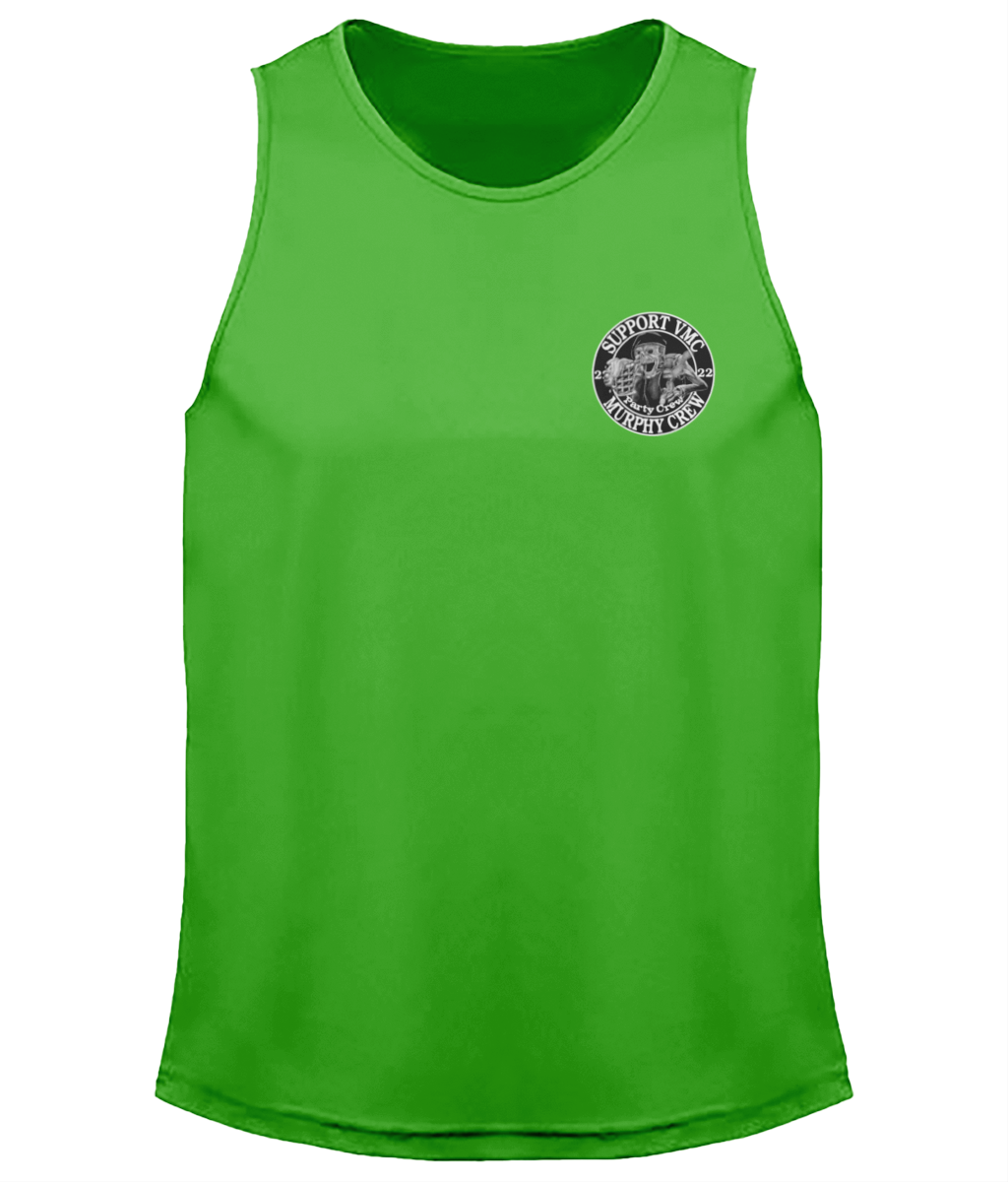 Heren Cool shortsleeve Party-Crew-Logo