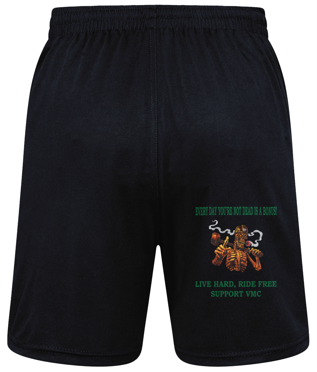 Cool Shorts ride-free-skull