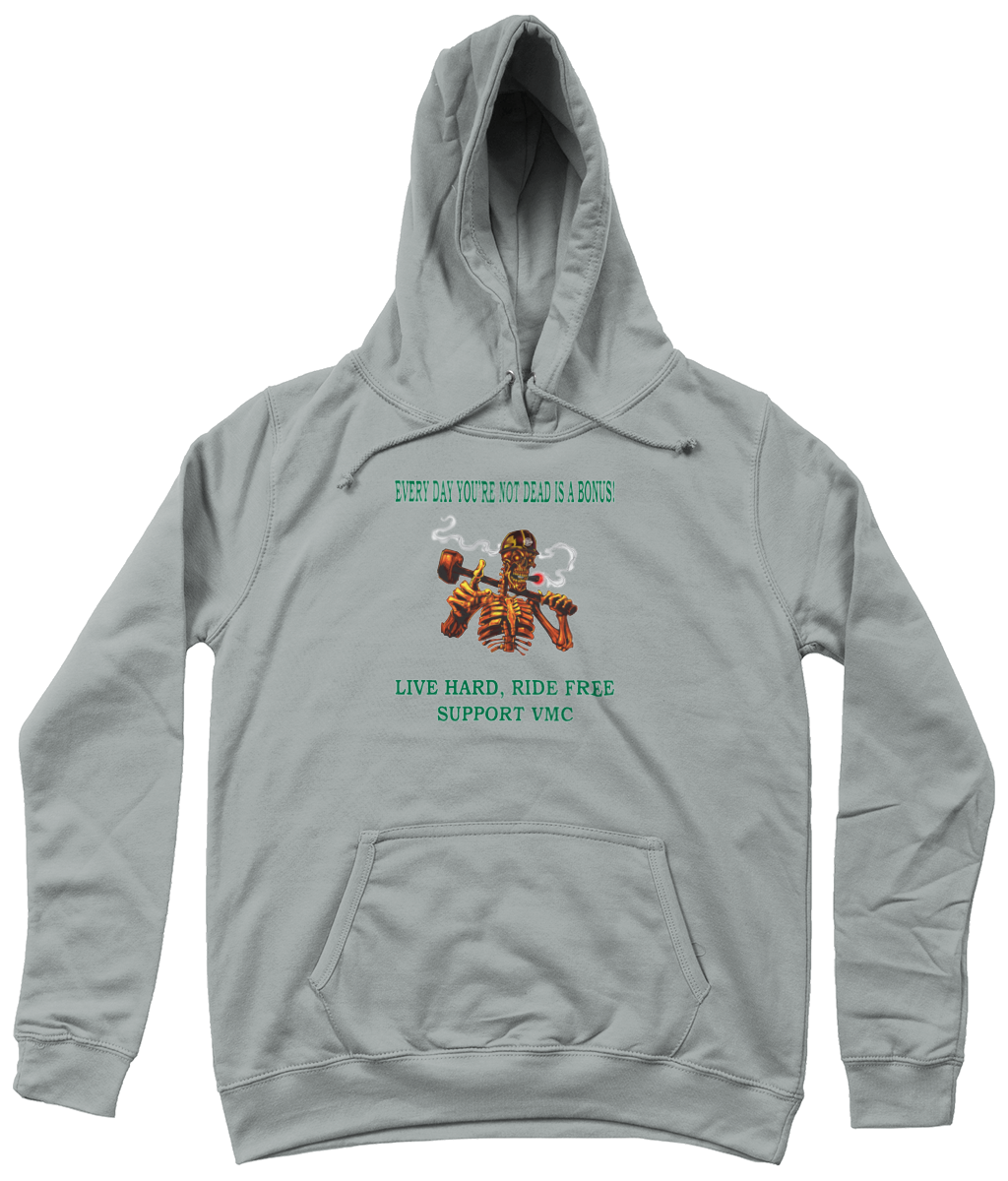 Dames Hoodie ride-free-skull