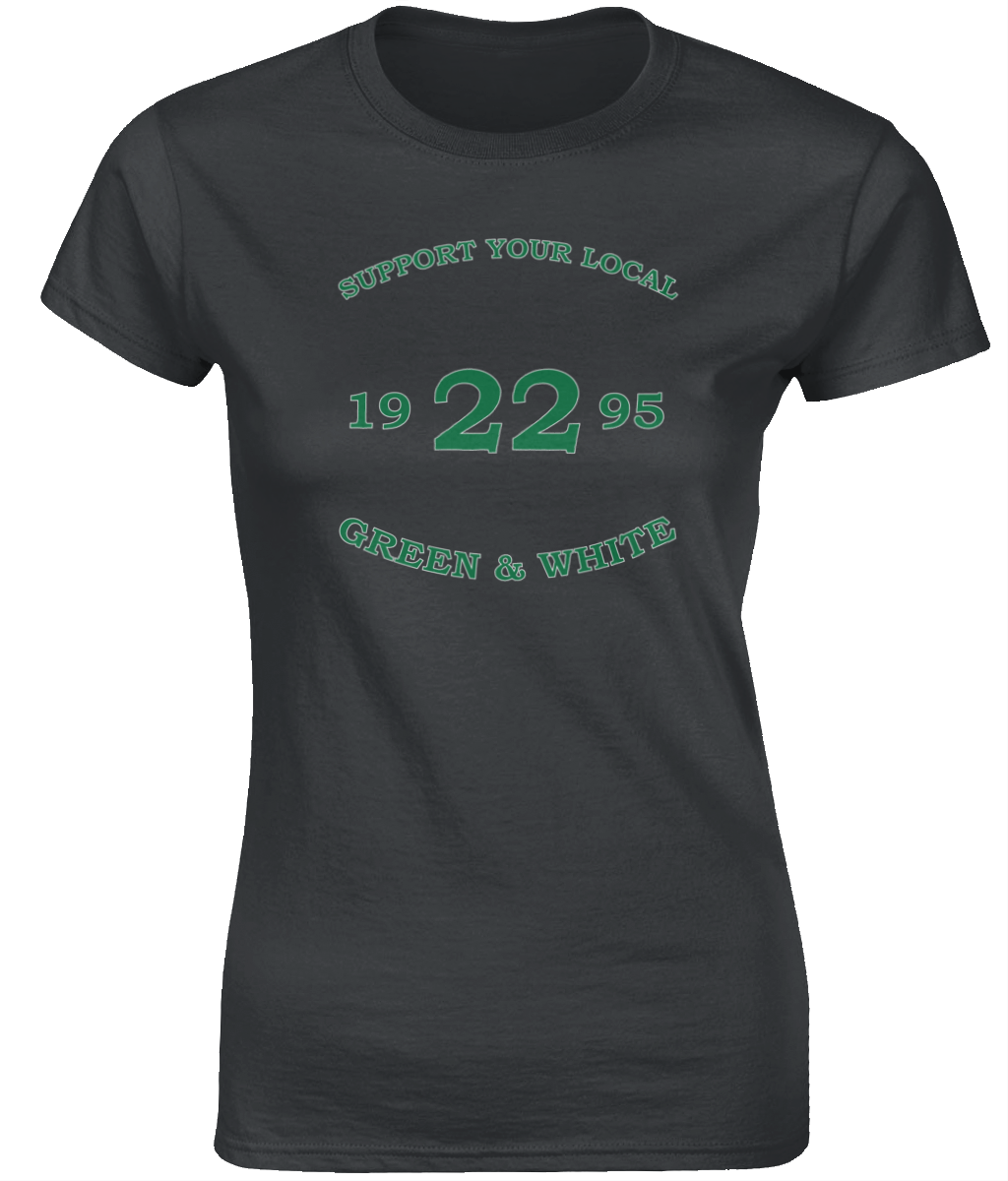 Dames T-Shirt Support-Tekst-1995