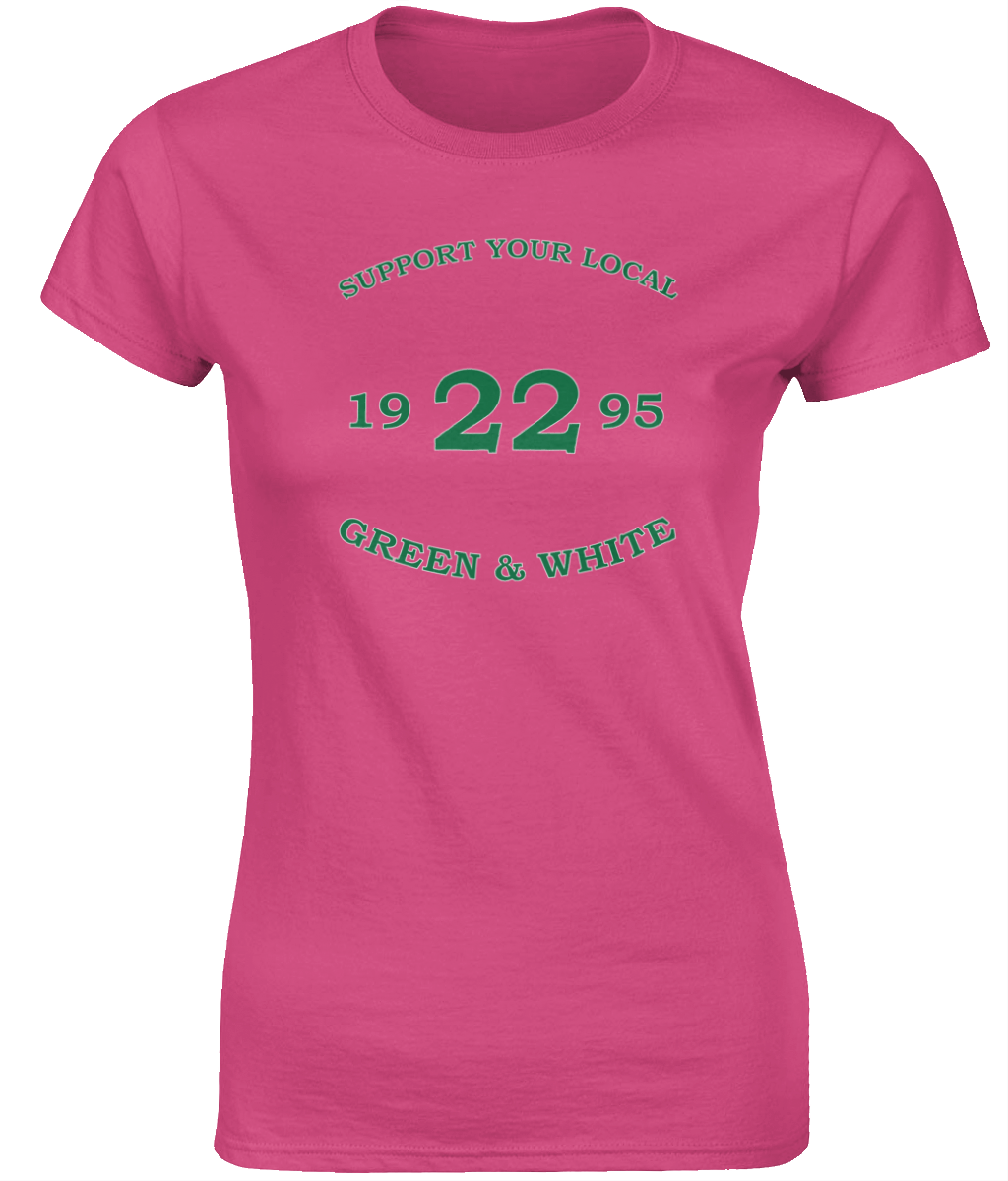 Dames T-Shirt Support-Tekst-1995
