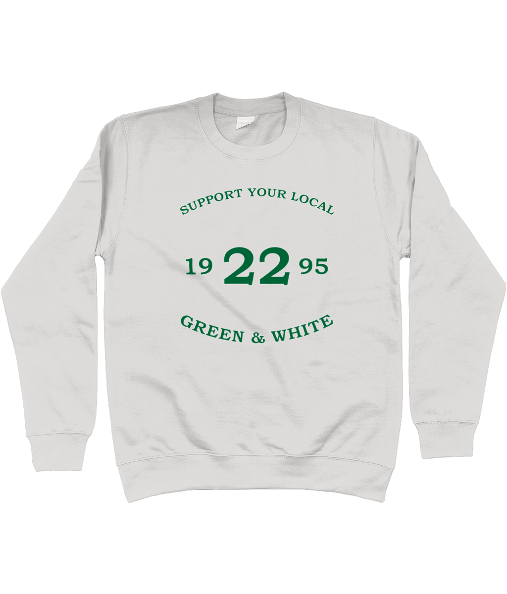 Heren Sweatshirt Support-Tekst-1995