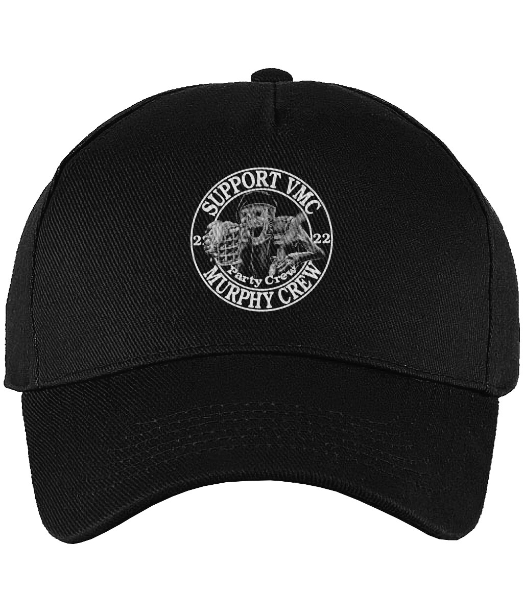 Ultimate 5 Panel Cap Party-Crew-Logo