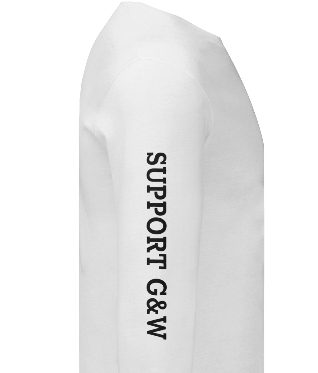 Heren Sweatshirt Party-Crew-Logo SUPPORT G&W SUPPORT G&W