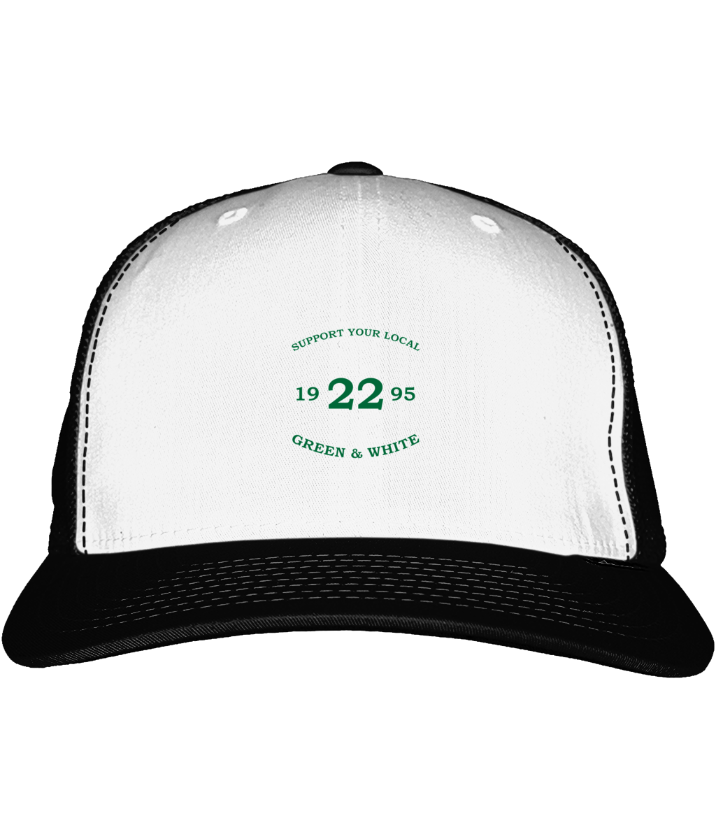 Vintage Snapback Trucker Cap Support-Tekst-1995